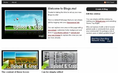 Blogs.mu: Как создать своё сообщество блогов за 5 минут