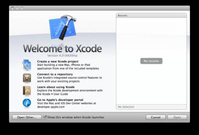 Обзор Xcode 4