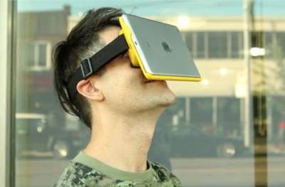 iPad mini превратили в шлем виртуальной реальности