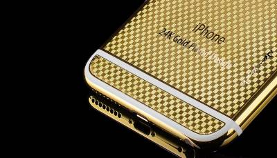 В Китае выпустили iPhone 6 в корпусе из 24-каратного золота