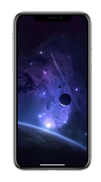 10 очень тёмных обоев iPhone. Целый космос