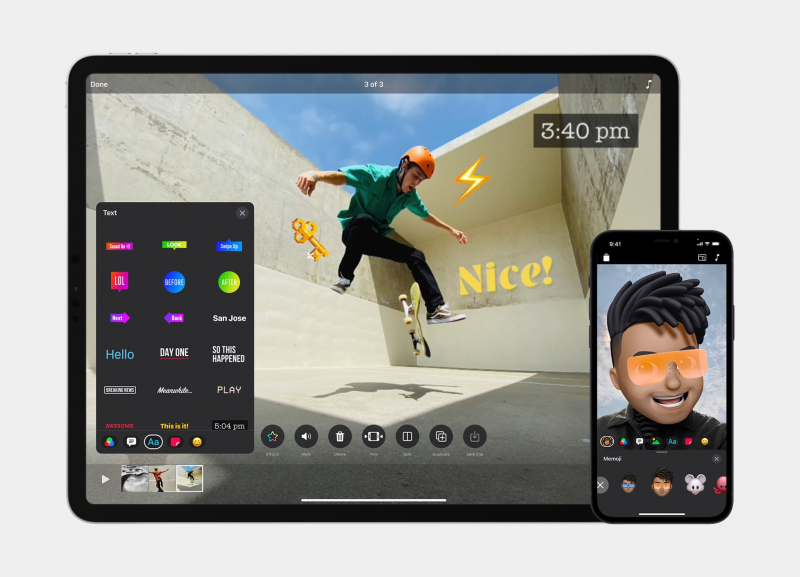 Apple обновила видеоредактор Clips для iOS. Теперь он удобнее