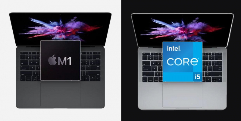Чем отличается MacBook Pro с процессором M1 от MacBook Pro на процессоре Intel