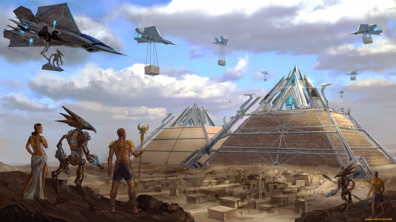 Одни уверены, что Египетские пирамиды построили инопланетяне, другие отрицают. Кто прав?