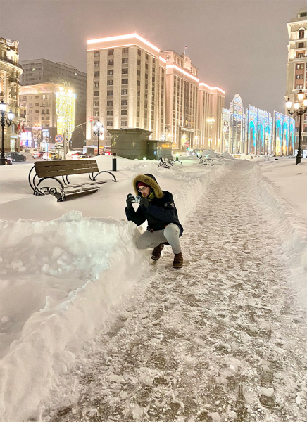 Все снимают снег на дорогие камеры, а мы на iPhone 12. Так Москва боролась с рекордной бурей