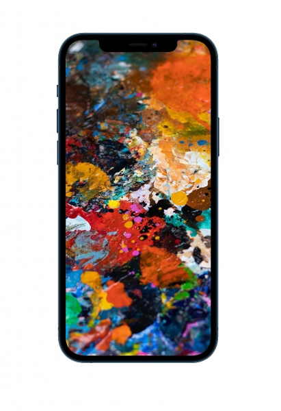 10 ярких абстрактных обоев iPhone