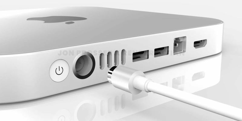 Mac mini в новом дизайне получит магнитный разъем питания, как в iMac