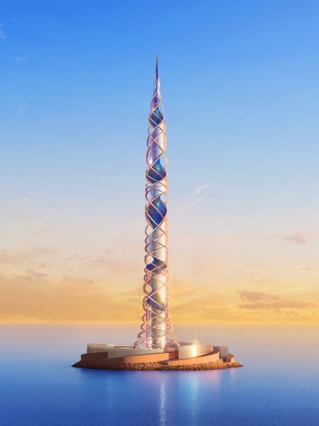 В Петербурге построят небоскрёб высотой 703 метра. Выше только Бурдж‑Халифа