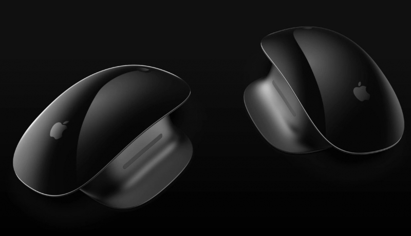 Появился концепт удобной Apple Pro Mouse. У неё зарядка спереди!