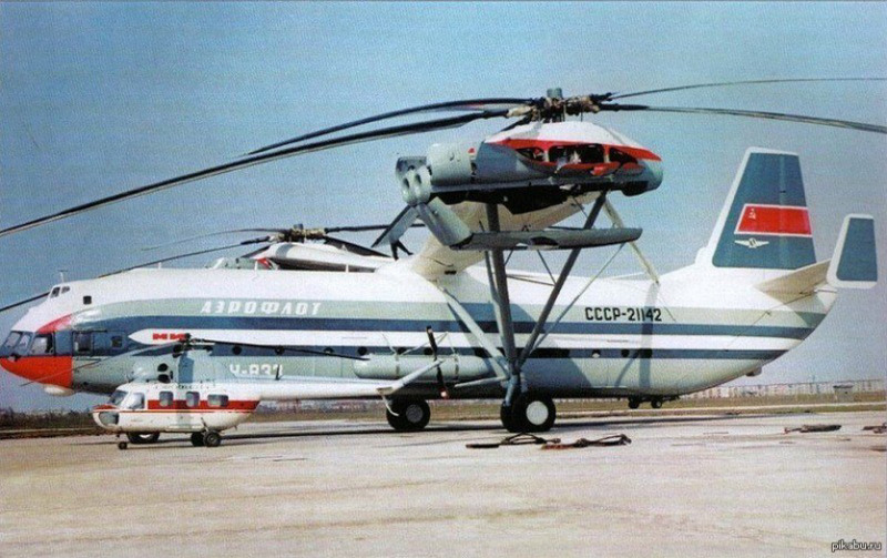 Гигантский вертолёт из СССР бил рекорды и перевозил ядерные ракеты. Он напугал Париж, но всё зря