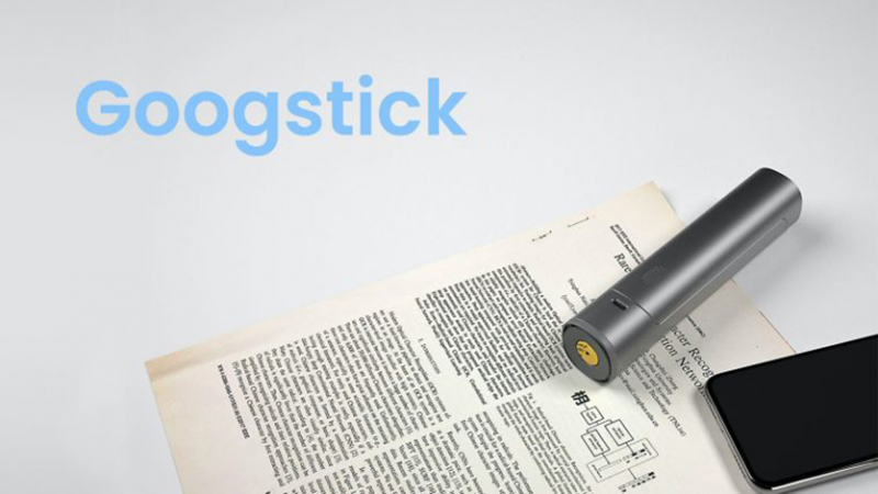Нашёл совершенно новый гаджет Googstick: это электронный читатель бумажных книг