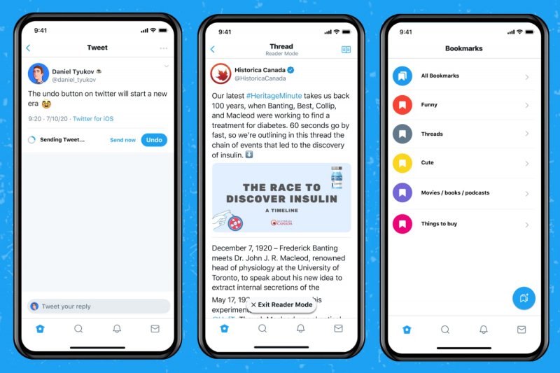 Twitter запустила платную подписку Twitter Blue. Она позволяет отменять отправку твитов